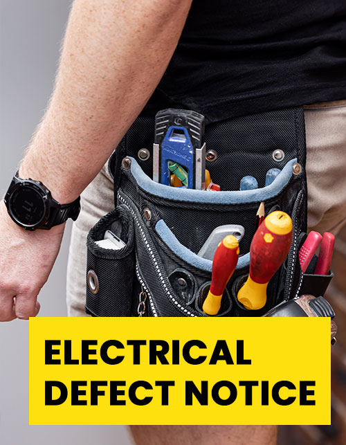 Electrical Defect Notice Solution